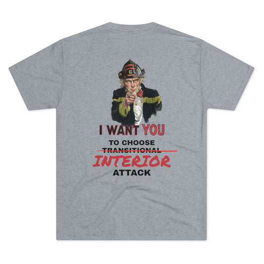 I want you! To choose interior attack!