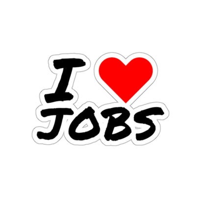 I Heart Jobs Decal